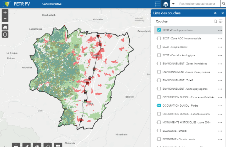 Image - Carte interactive