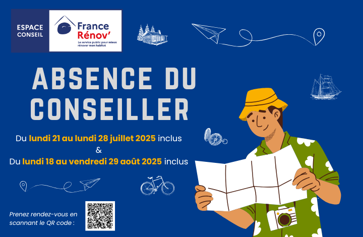 Absence du Conseiller France Rénov'
